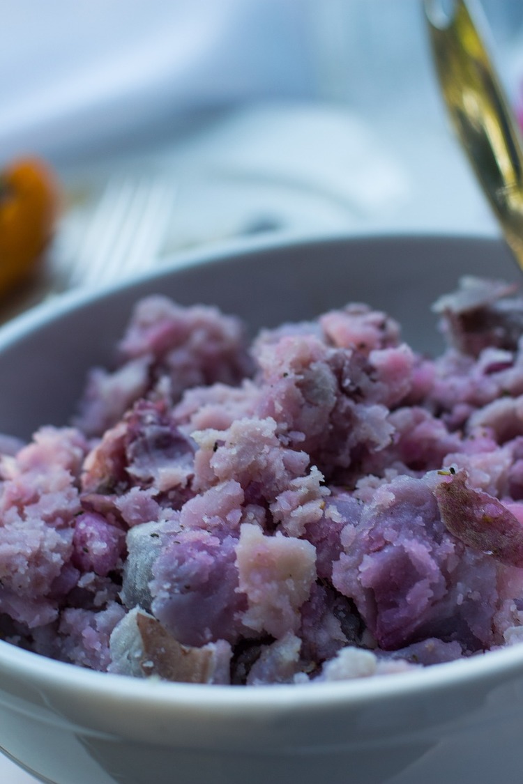 Purple Mashed Potatoes - Potato Recipe