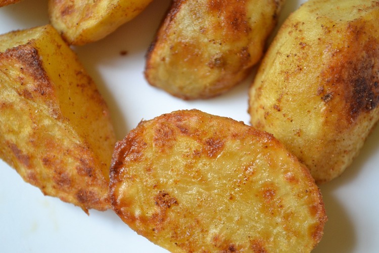 Potato Recipe - Baked Potato Wedges with Paprika