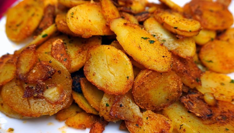 Garlic Fried Potatoes - Potato Recipe