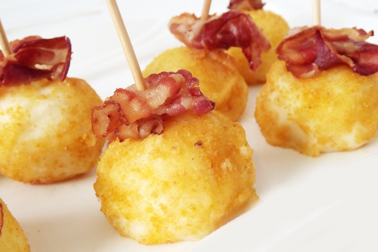 Bacon and Cheese Potato Croquettes - Potato Recipe